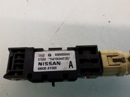 Nissan Almera N16 Czujnik uderzenia Airbag 98830AY000