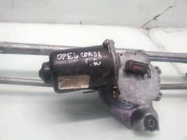 Opel Corsa B Mechanizm i silniczek wycieraczek szyby przedniej / czołowej 