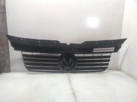 Volkswagen Transporter - Caravelle T5 Grille calandre supérieure de pare-chocs avant 7H0807101