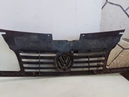 Volkswagen Sharan Front bumper upper radiator grill 