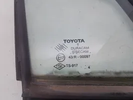 Toyota Corolla Verso E121 Vetro del deflettore della portiera anteriore - quattro porte 43R00097