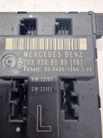 Mercedes-Benz CLC CL203 Oven ohjainlaite/moduuli 2038209185