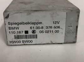 BMW 3 E46 Sānu spoguļa vadības modulis 8376506