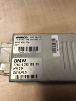 BMW X6 E71 Ilmajousituksen ohjainlaite/moduuli, takana 3714679316301