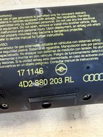 Audi A8 S8 D2 4D Airbag de passager 4D2880203RL