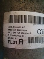 Audi A8 S8 D4 4H Ammortizzatore posteriore a sospensione pneumatica 4H0616002AB