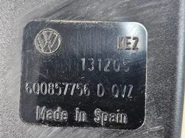 Volkswagen Polo IV 9N3 Fibbia della cintura di sicurezza anteriore 600857756D