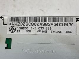 Volkswagen Golf V CD/DVD-vaihdin 1K0035110