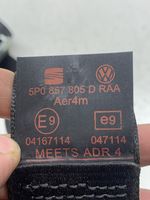 Seat Altea XL Pas bezpieczeństwa fotela tylnego 5P0857805D