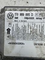 Volkswagen Cross Touran I Sterownik / Moduł Airbag 1T0909605D
