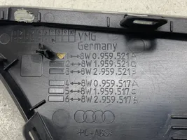 Audi A4 S4 B9 Klamka wewnętrzna drzwi przednich 8W0837019