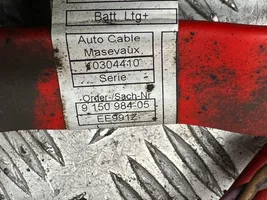 BMW 5 GT F07 Câble de batterie positif 9150982