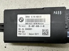 BMW 5 GT F07 Moduł / Sterownik fotela 921646801