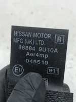 Nissan Note (E11) Etuistuimen turvavyö 868849U10A