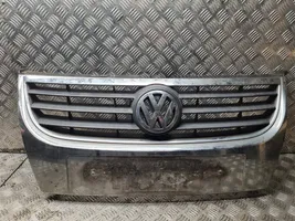 Volkswagen Touran I Etupuskurin ylempi jäähdytinsäleikkö 1T0853651D