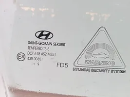 Hyundai i30 Szyba drzwi przednich 