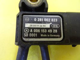 Mercedes-Benz E W211 Sensore di pressione dei gas di scarico 0281002823