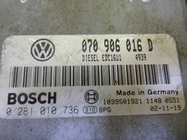 Volkswagen Touareg I Sterownik / Moduł ECU 070906016D