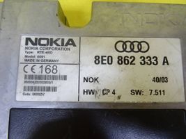 Audi A4 S4 B6 8E 8H Unidad de control/módulo del teléfono 8E0862333A