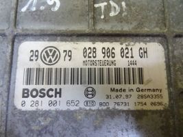 Volkswagen Golf III Moottorin ohjainlaite/moduuli 028906021GH