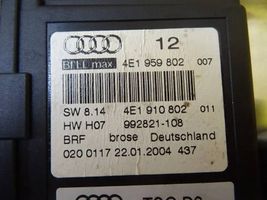 Audi A8 S8 D3 4E Elektryczny podnośnik szyby drzwi przednich 4E1959802