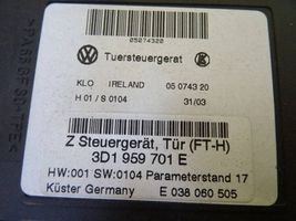Volkswagen Phaeton Regulador de puerta delantera con motor 3D1959701E