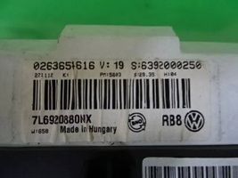 Volkswagen Touareg I Compteur de vitesse tableau de bord 7L6920880NX