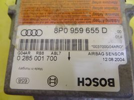 Audi A3 S3 8P Module de contrôle airbag 8P0959655d