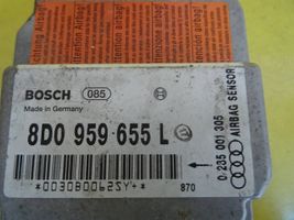 Audi A4 S4 B5 8D Sterownik / Moduł Airbag 8D0959655L