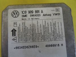 Skoda Fabia Mk1 (6Y) Sterownik / Moduł Airbag 1C0909601A