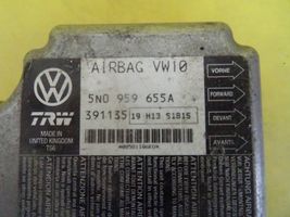 Volkswagen PASSAT B6 Turvatyynyn ohjainlaite/moduuli 5N0959655A