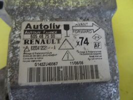 Renault Laguna II Sterownik / Moduł Airbag 605487500