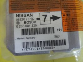 Nissan Primera Sterownik / Moduł Airbag 988207J702