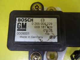 Opel Astra G Sensore di imbardata accelerazione ESP 009181239