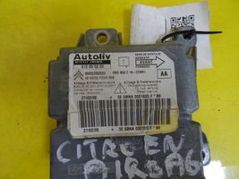 Citroen C4 I Picasso Turvatyynyn ohjainlaite/moduuli 610955800