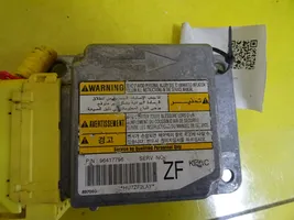 Chevrolet Rezzo Sterownik / Moduł Airbag 96417796