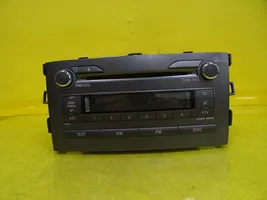 Toyota Auris 150 Panel / Radioodtwarzacz CD/DVD/GPS 86120-02521