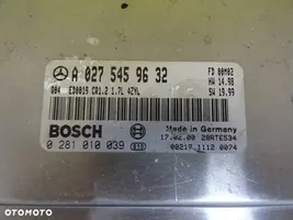 Mercedes-Benz A W168 Moottorin ohjainlaite/moduuli A0275459632