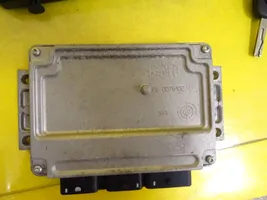 Citroen C4 I Komputer / Sterownik ECU i komplet kluczy IAW6LPB