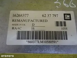 Opel Astra G Calculateur moteur ECU 16268377