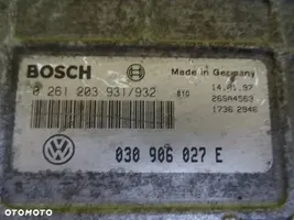 Volkswagen Polo III 6N 6N2 6NF Moottorin ohjainlaite/moduuli 030906027E