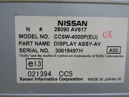 Nissan Primera Screen/display/small screen 28090AV617