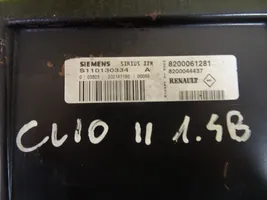 Renault Clio II Sterownik / Moduł ECU S110130334