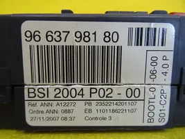 Peugeot 308 Module confort 9663798180