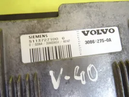 Volvo S40, V40 Calculateur moteur ECU S113727100G