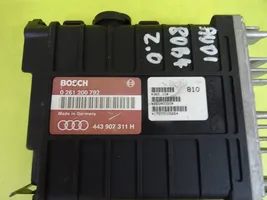 Audi 80 90 S2 B4 Sterownik / Moduł ECU 0261200792