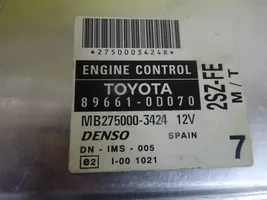 Toyota Yaris Calculateur moteur ECU 896610D070