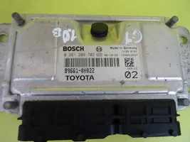 Toyota Aygo AB10 Engine control unit/module 0261208702