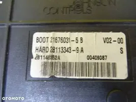 Peugeot 307 Katvealueen valvonnan ohjainlaite (BSM) 9660105780