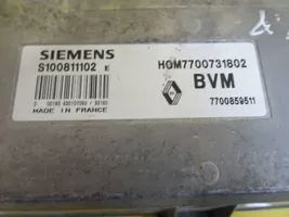 Renault 19 Sterownik / Moduł ECU HOM7700731802